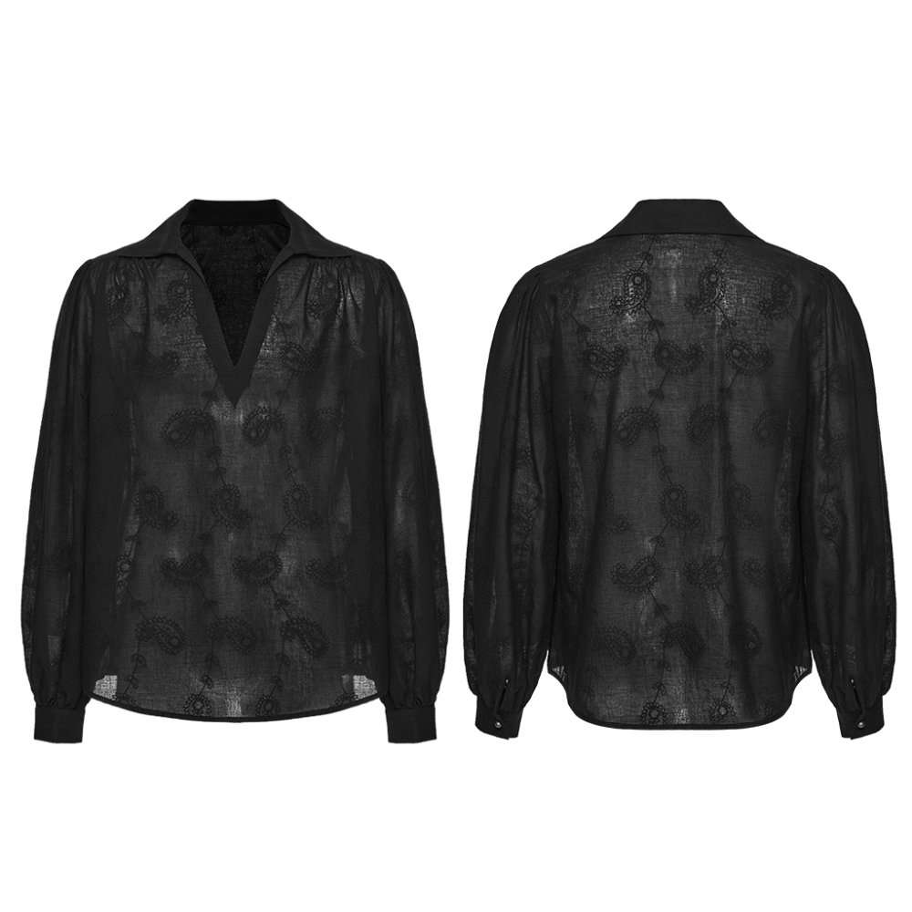 Punk Rave - Romance Sentinel Overhemd - Zwart